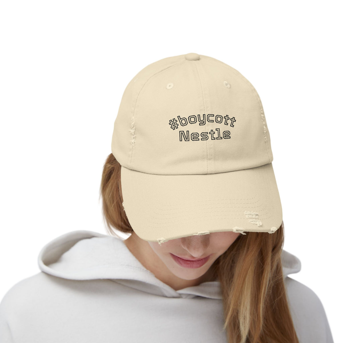 The #boycottNestle hat