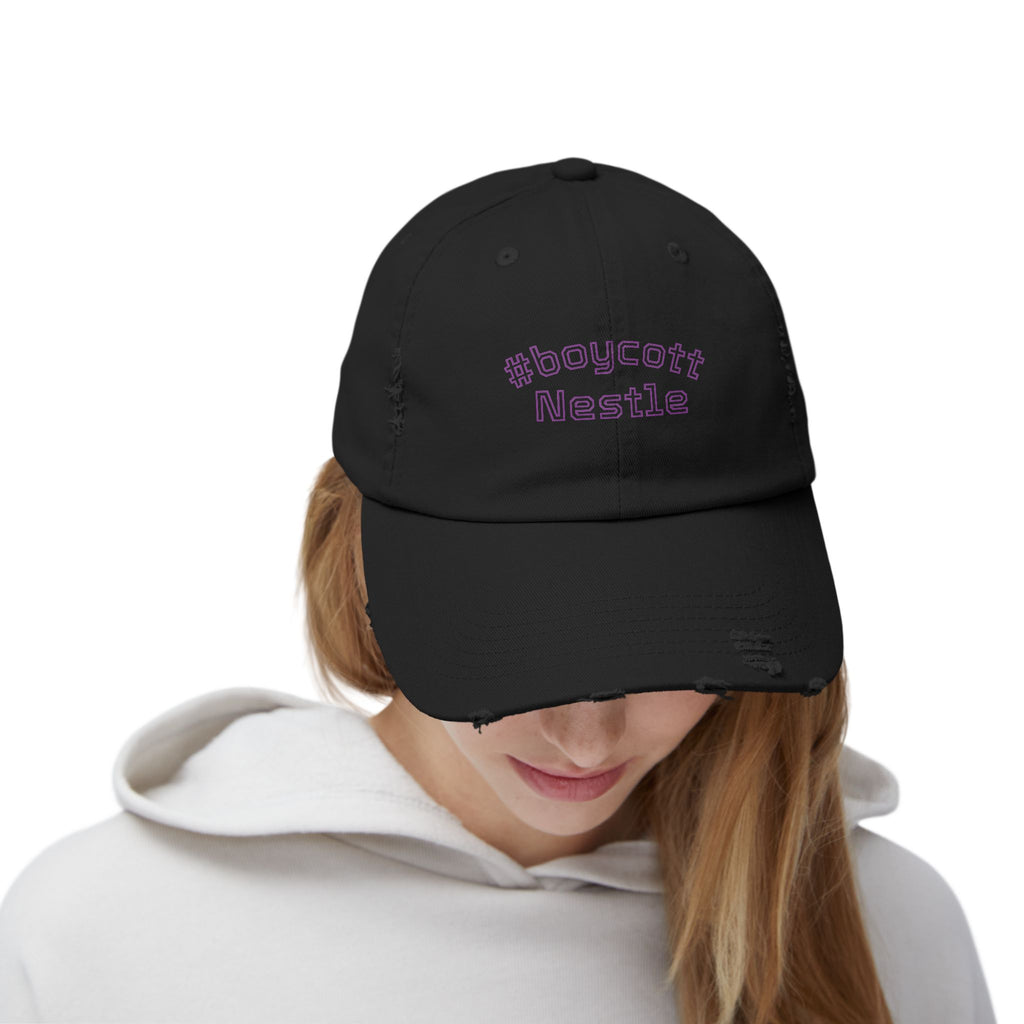 The #boycottNestle hat
