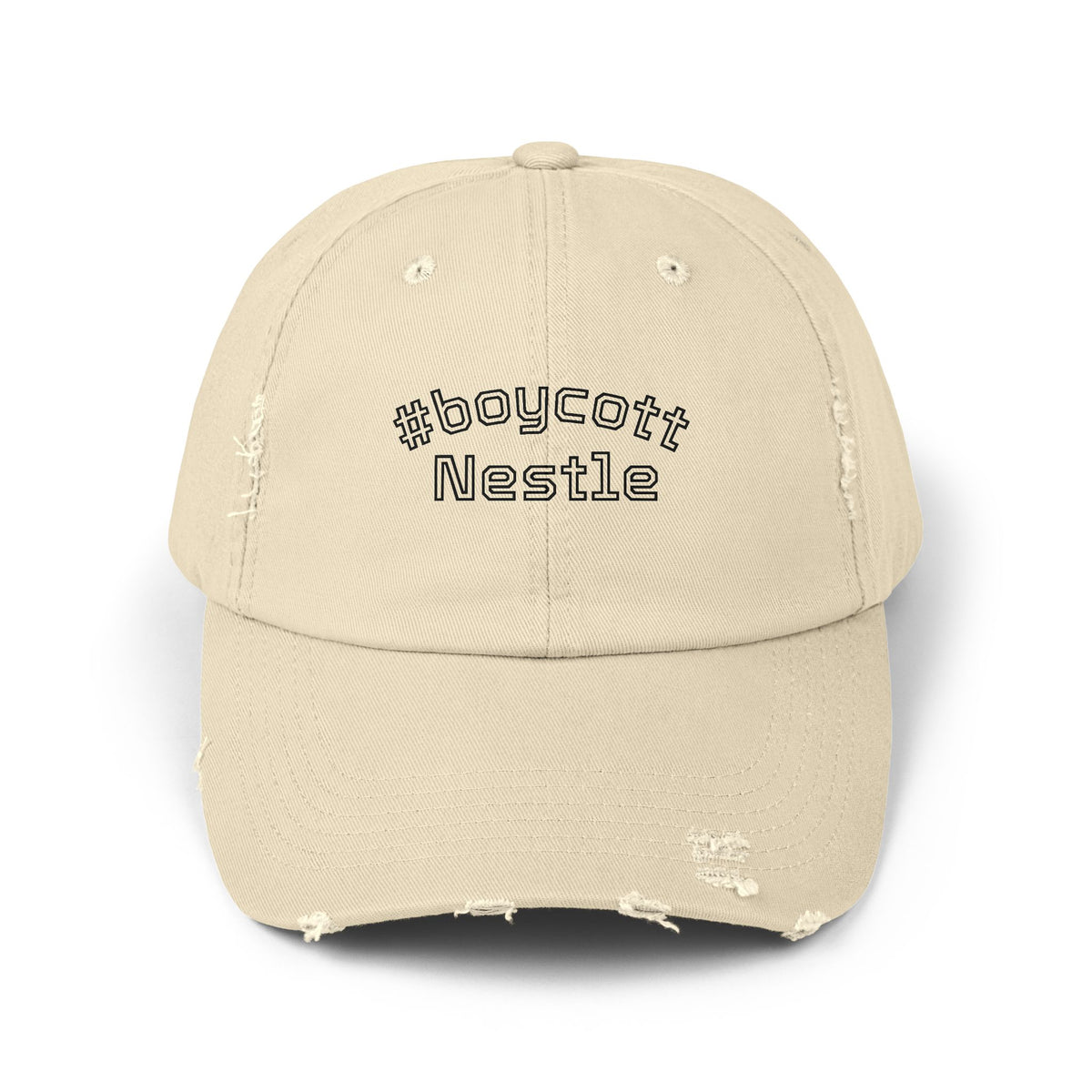 The #boycottNestle hat
